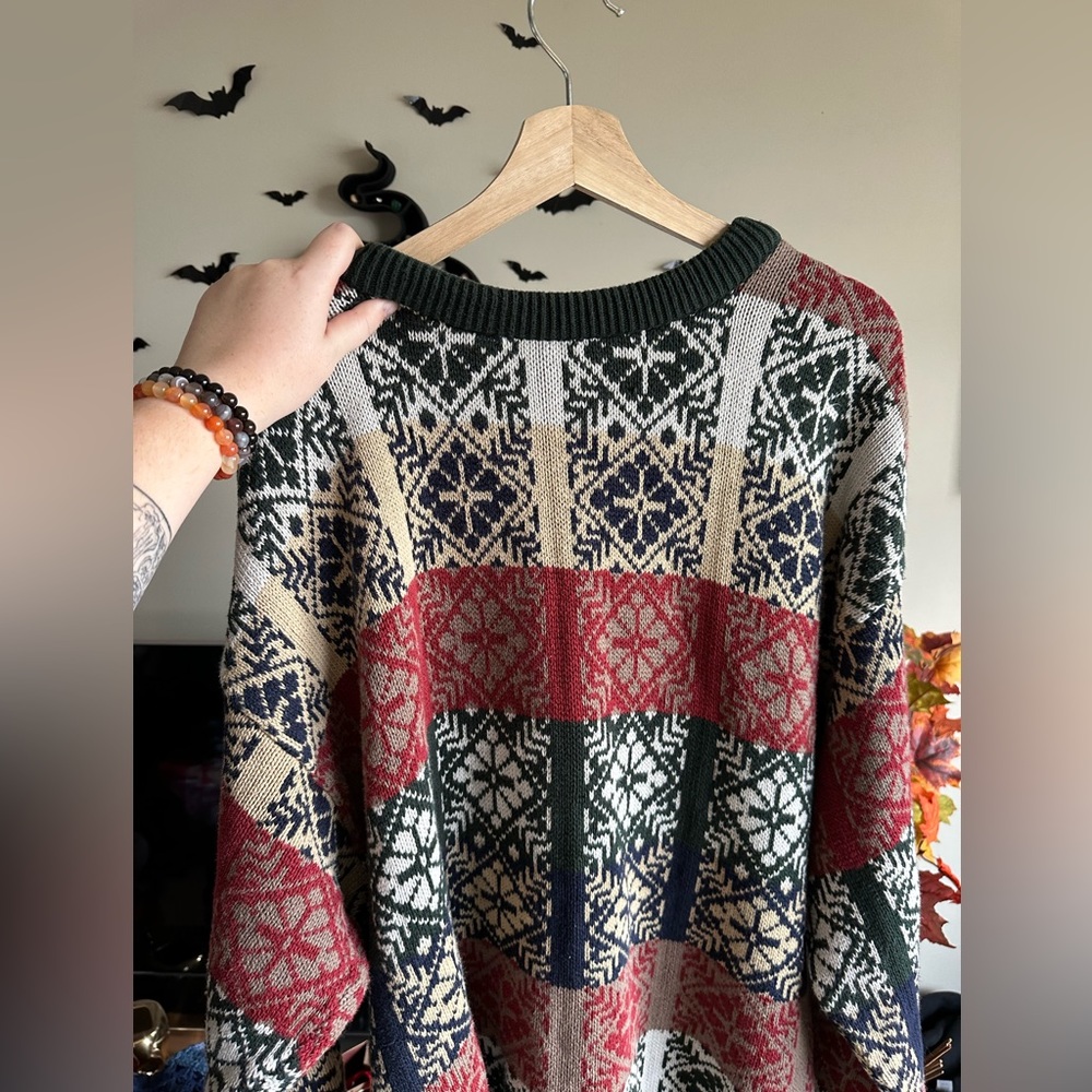 3x vintage grandpa sweater